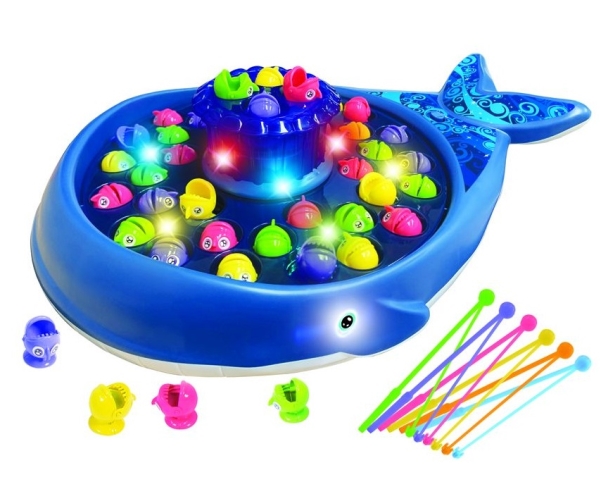 Magic Whale fiskespel ? Roligt fiskespel med ljus och ljud! | Leksaker - Spel - Spelbord | GameStuff