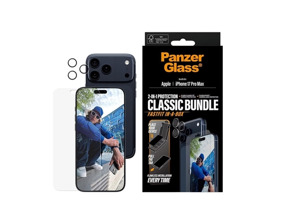 Panzerglass 2-In-1 Classic Bundle Screen Protector/Lens Protector Apple Iphone 17 Pro Max Transparent Pg28937 (5715685027482)