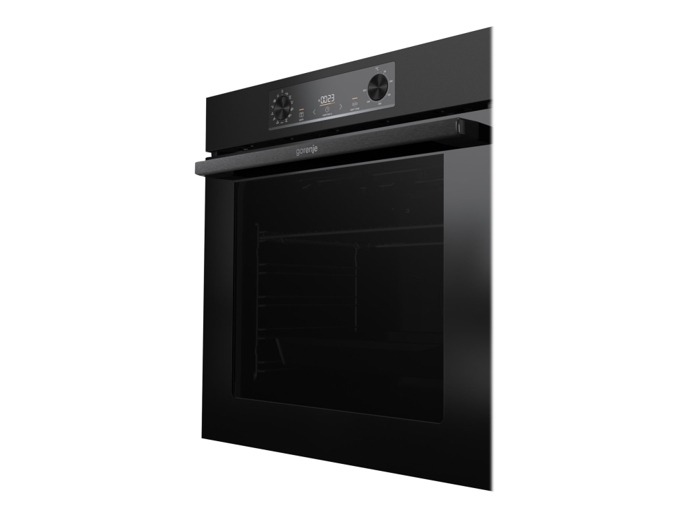Gorenje Essential Bps6737e02b - Ovn - Med Dampfunktion - Til Indbygning - Niche - Bredde: 56 Cm - Dybde: 55 Cm - Højde: 59 Cm - Med Selv-Rengøring -