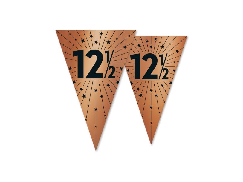 Wimpelgirlande 12½ Kupfer