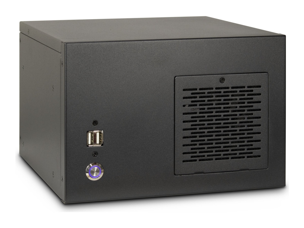Inter-Tech S31b, Midi Tower, Server, Schwarz, Itx, 12,5 Cm, 16 Cm