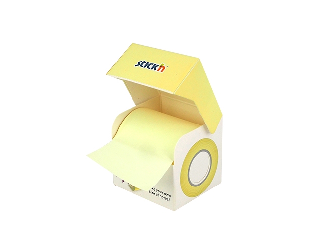 Self-Adhesive Notes 50Mmx10m On Roll Yellow Pastel |