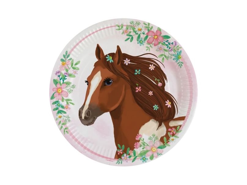 Beautiful Horses tallerkner, 23 cm