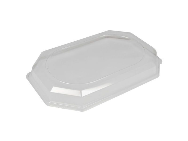 Låg, Abena Cater-Line, 55X37,5X6,5Cm, Klar, Rpet, Til Serveringsfad - (5 Stk.)