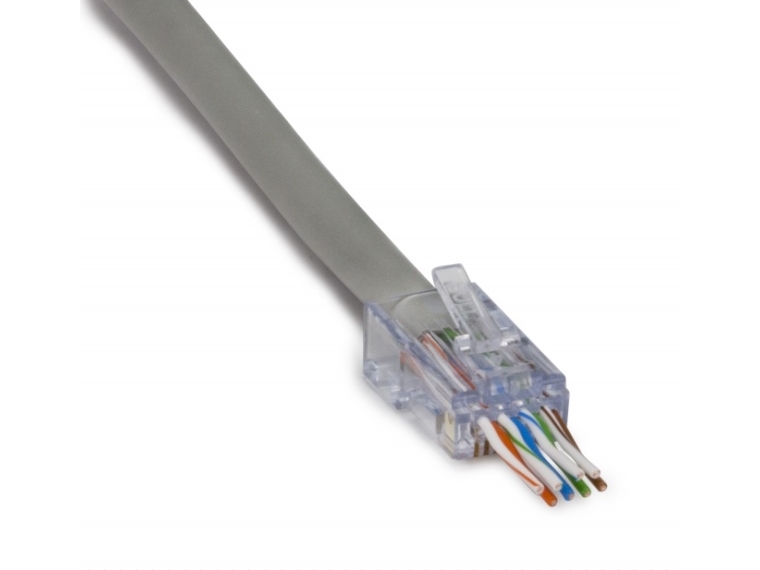 Platinum Tools 202048J, Rj-45, Transparent, Cat6a, Tia, Taa, Ul, Fcc, 7,36 Mm, 100 Stück(E)