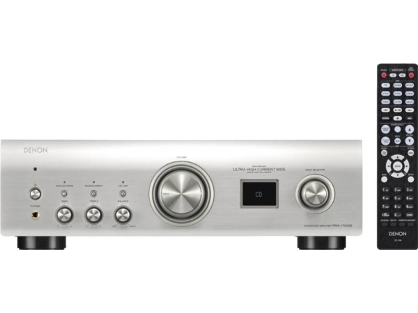 Denon PMA-1700NE integreret forstærker, sølv