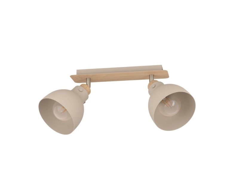 EGLO ARRECIFE spotlight i sand- og naturfarge, 2L