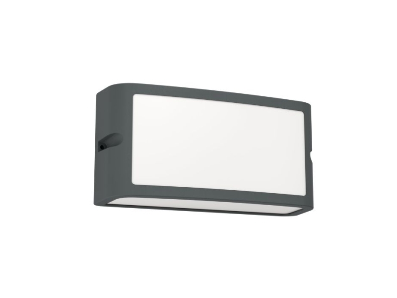 Eglo Camarda Aussenwand L220 10,5W 1200Lm 4000K Ip54 Schwarz