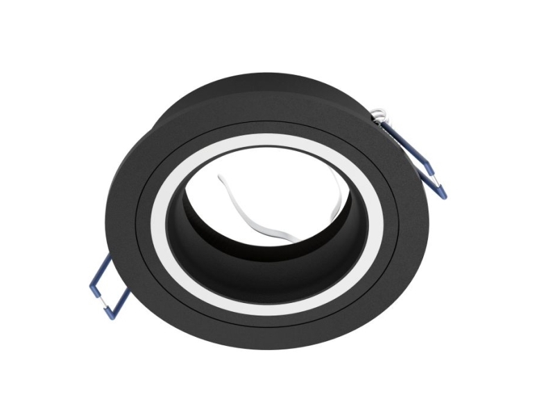 EGLO CAROSSO, GU10, halogen, 220-240 V, Svart, Vit | Belysning - Inomhusbelysning - Infälld spotlight | GameStuff