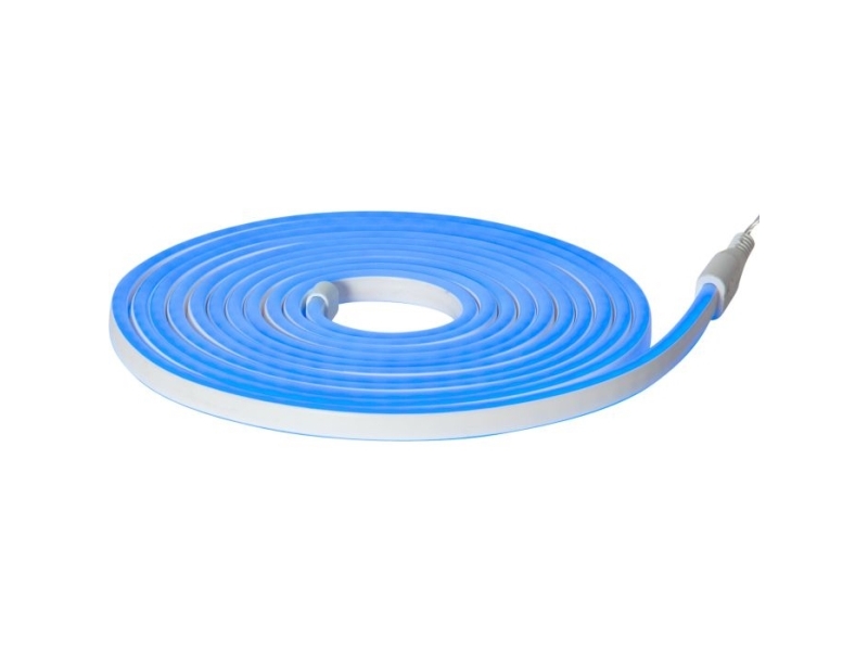 EGLO FLATNEONLED udendørs lysbånd, blå, 5 meter