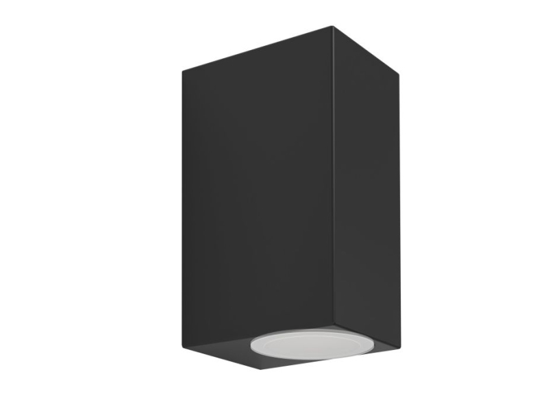 EGLO JABAGA UTOMHUS VÄGG 2X400LM IP54 SVART | Belysning - Utomhusbelysning | GameStuff