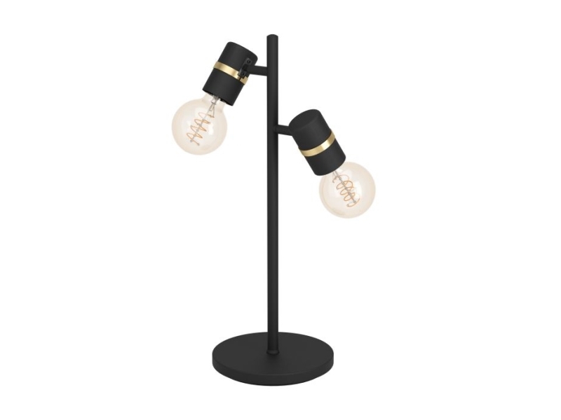 EGLO LURONE, Svart, mässing, Universal, IP20, II, E27, LED | Belysning - Inomhusbelysning - Bordslampa | GameStuff