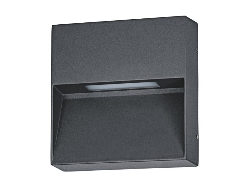 EGLO Maruggio Ude Væg 150x150 Cct 4,8w 520lm Ip65 Sort - Udendørslampe - 900889
