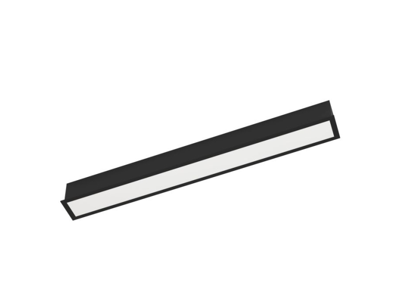EGLO Salitta Indbyg. 75X600 14W 1680Lm 3000K Ip65 Sort/Hvid
