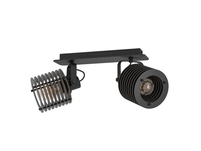 Eglo Segovia Skinne 2Xe27 Sort/Natur