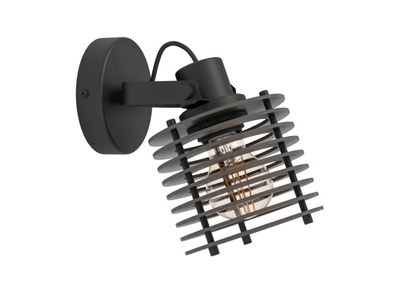 EGLO SEGOVIA, E27, 220-240 V, Svart | Belysning - Inomhusbelysning - Inbyggd spotlight | GameStuff