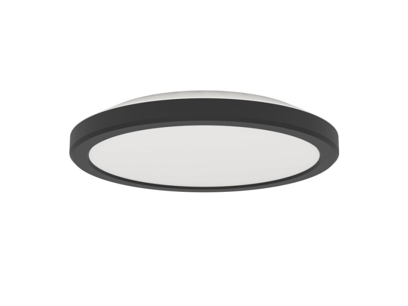 EGLO TESTARA-E PLAFOND Ø211 10,8W 1350LM 4000K SORT | Belysning - Inomhusbelysning - Taklampa & Pendellampa | GameStuff