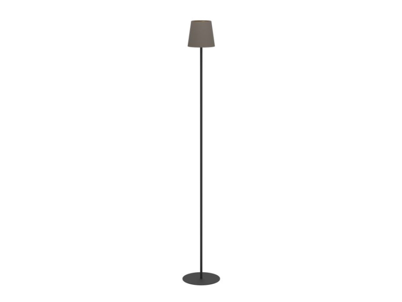 EGLO FIORANA GOLV H1405 E14 SVART/CAPPUCCINO GULD | Belysning - Inomhusbelysning - Golvlampa | GameStuff