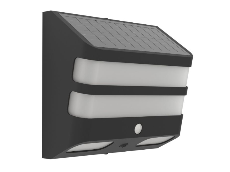 EGLO STIAPPA, Svart, Plast, IP44, III, LED, 4000 K | Belysning - Utomhusbelysning | GameStuff