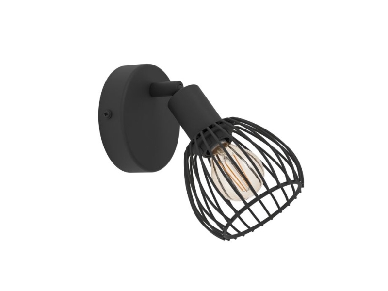 EGLO SONNINO SPOT E14 SORT | Belysning - Inomhusbelysning - Inbyggd spotlight | GameStuff