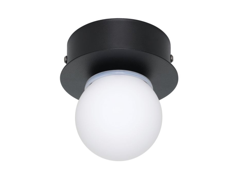 EGLO MOSIANO VÆG/LOFT Ø110 SORT/HVID