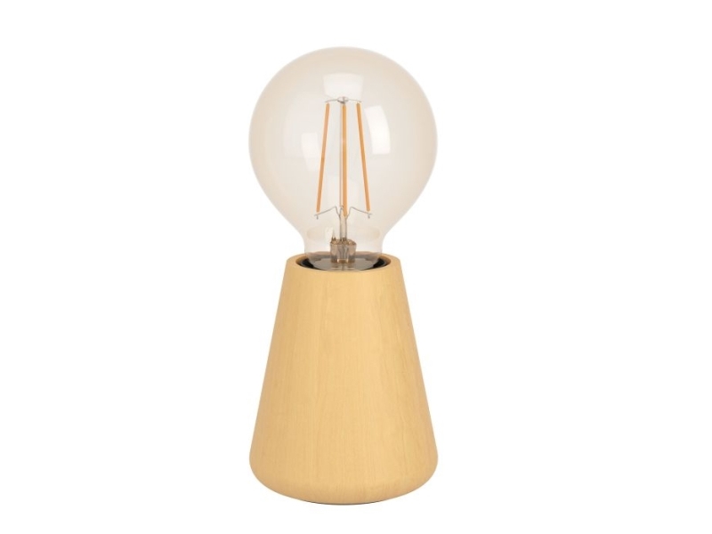 Eglo Asby Tisch H100 E27 Licht Holz