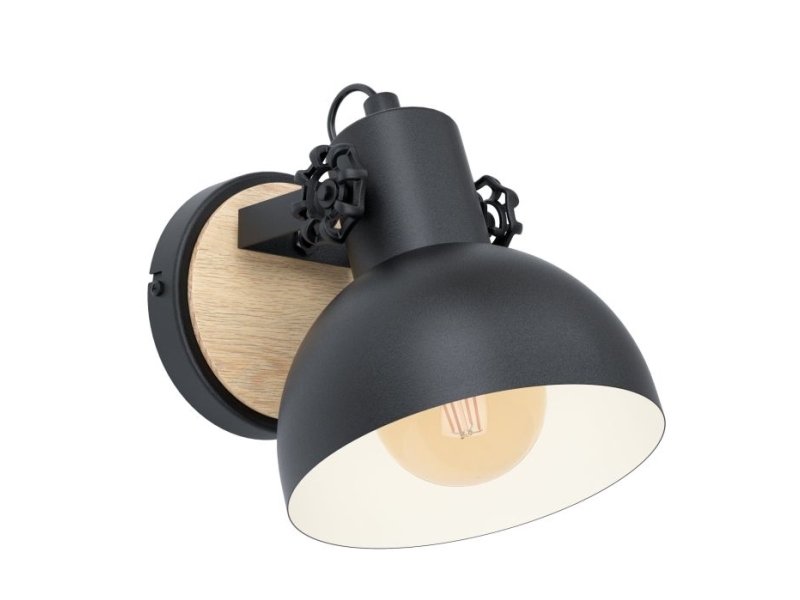 EGLO LUBENHAM SEINÄ E27 MUSTA FSC