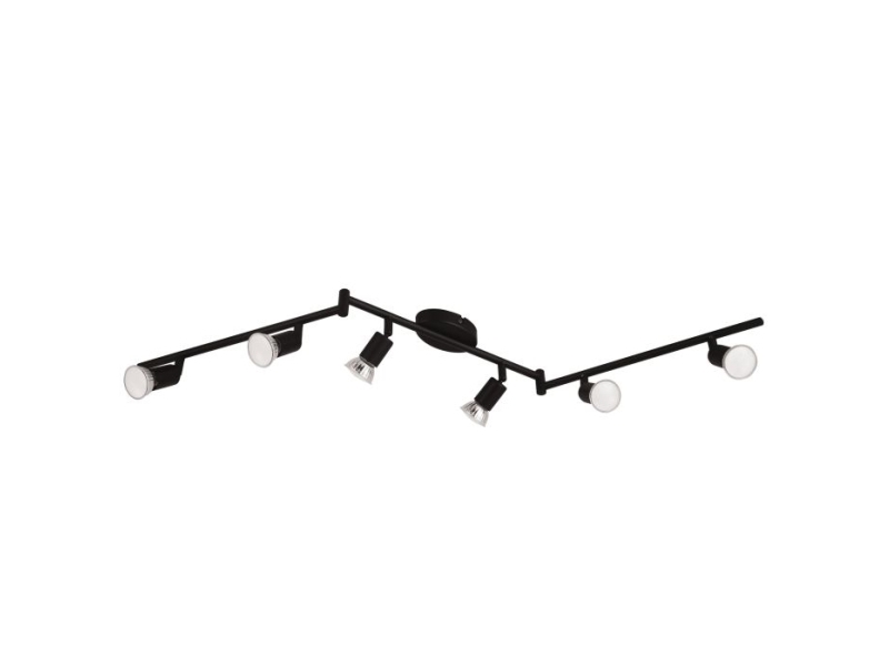EGLO BUZZ LED spotskinne 6L i sort