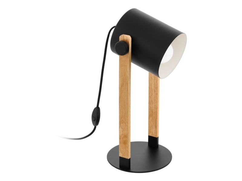 EGLO Hornwood Bord E27 Sort - Bordlampe - 43047
