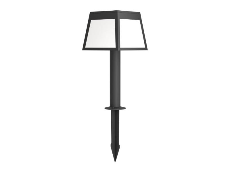Eglo Altilia Solar Spike H560 M/Sensor Schwarz/Weiss