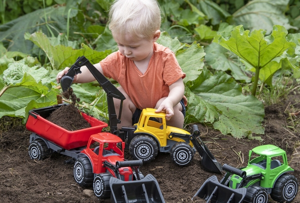 Plasto 1672Tub, Traktor, 1 Jahr(E), Blau, Schwarz