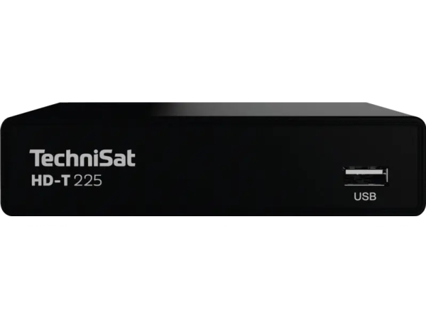 TechniSat HD-T 225, Terrestrial (marksänd), HD, DVB-T, DVB-T2, H.265, HEVC, Svart, Digital | TV, Ljud & Bild - Digital tv-mottagare - Digital-TV-mottagare | GameStuff