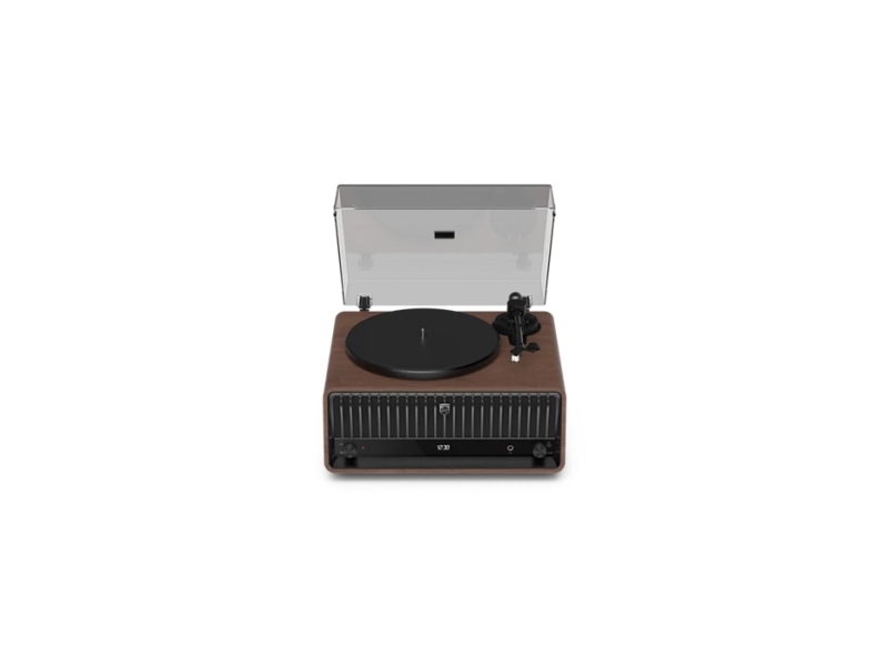 Philips TAV9000D/10, Bæltedrevet pladespiller, Automatisk, Valnød, 33 1/3,45 rpm, DAB, FM, VHF, AAC, FLAC, MP3, SBC, WAV, WMA
