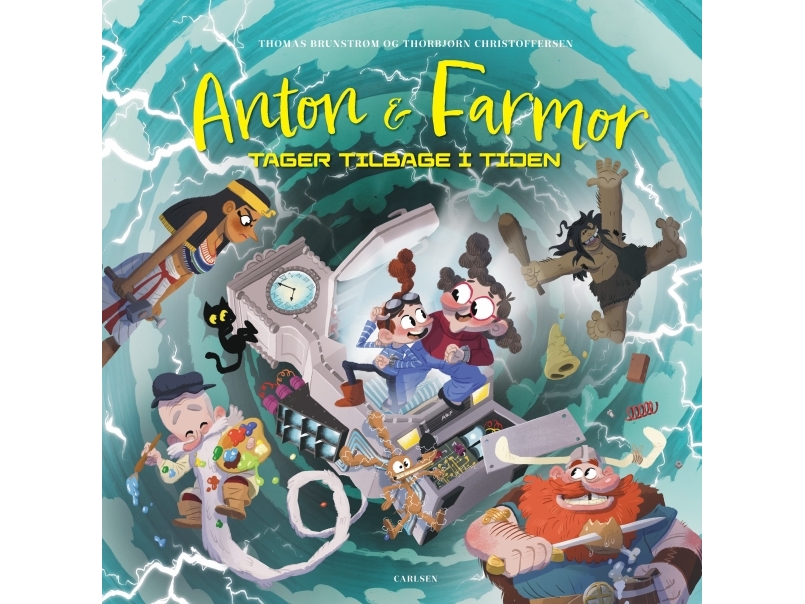 Anton og farmor tager tilbage i tiden Thomas Brunstrøm Språk: Danska | Böcker - Bild- och kartongböcker | GameStuff