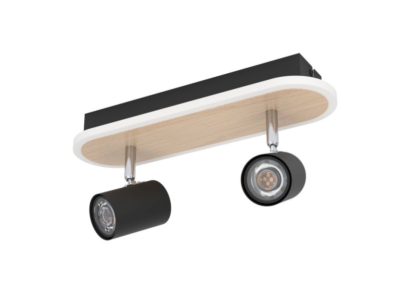 EGLO RIMBOCCHI VALONHEITIN L340 12W 1500LM PUU/MUSTA