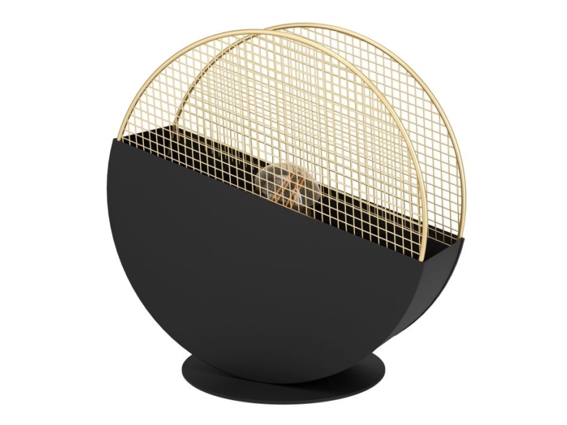 EGLO MUMBLES BORD E27 H285 SORT/GULD