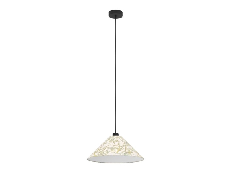 EGLO OXPARK PENDEL Ø420 E27 BAMBUS BLAD LYS