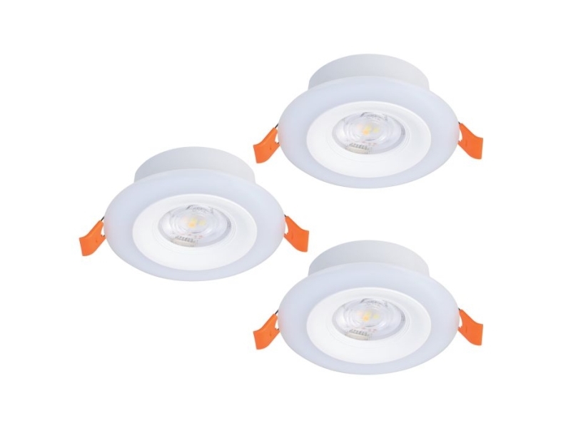 Eglo Calonge Einbauset Ø98 3X520lm+Rgb Edge Remote Weiss