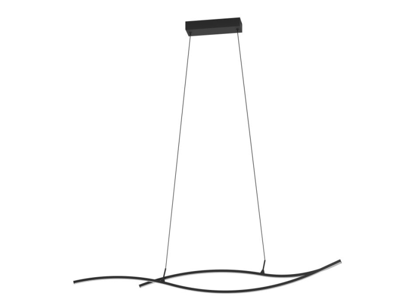 EGLO GRISOLIA, Svart, Plast, Stål, Universal, IP20, II, LED | Belysning - Inomhusbelysning - Taklampa & Pendellampa | GameStuff