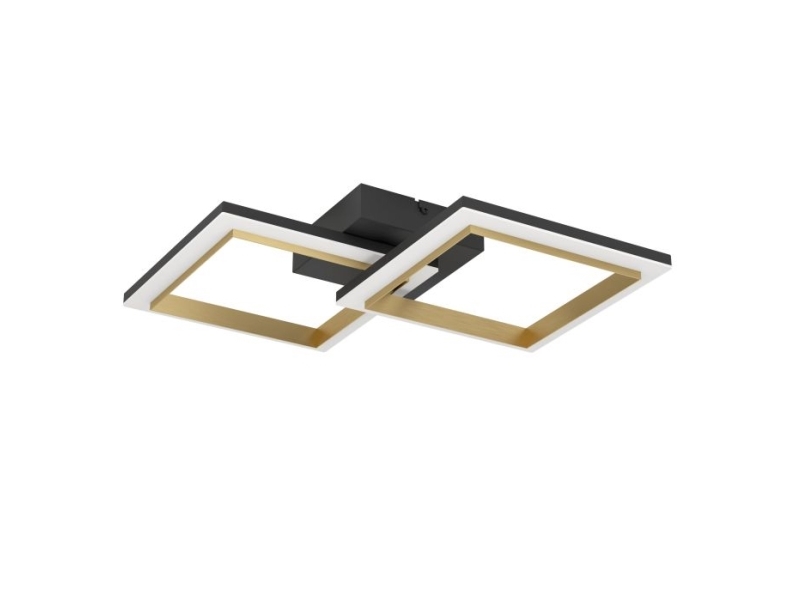 Eglo Calliera Deckenleuchte 525X310 2500Lm 4000K Dimmbar Schwarz/Weiss