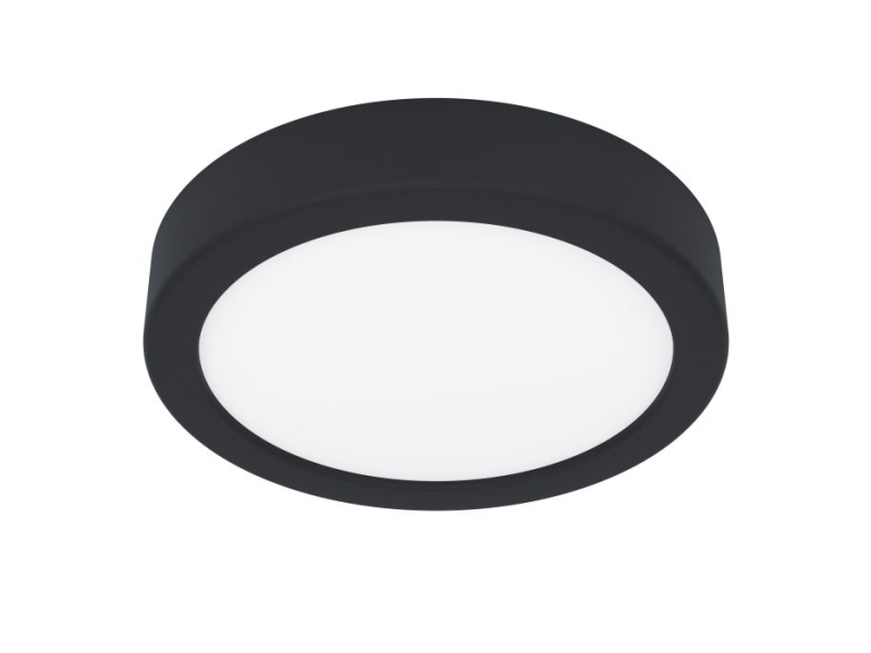 Eglo Fueva 6 Loft Ø165 Cct 8W 1000Lm Ip44 Sort