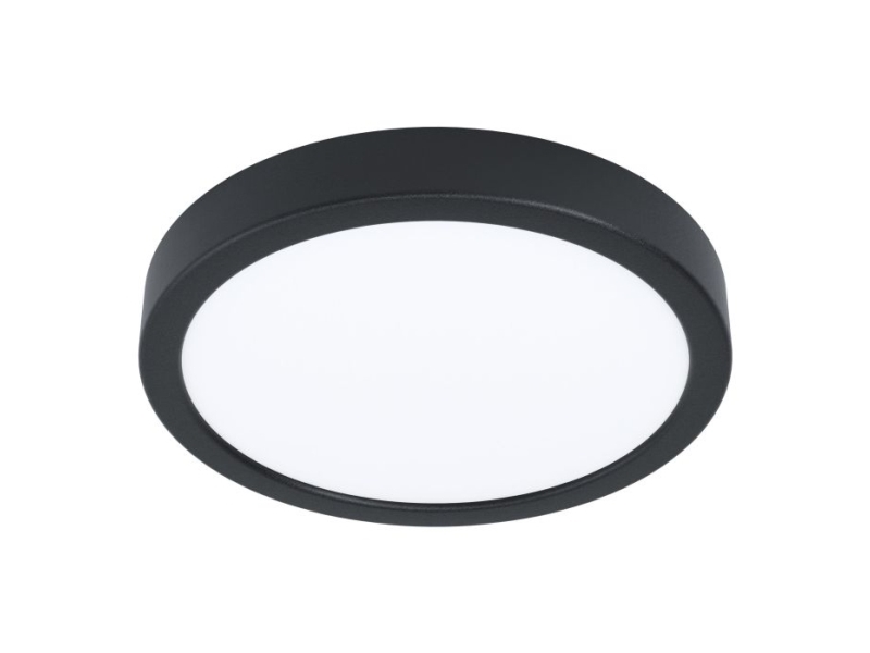 EGLO FUEVA 6 PLAFOND Ø210 CCT 11,5W 1550LM IP44 SORT