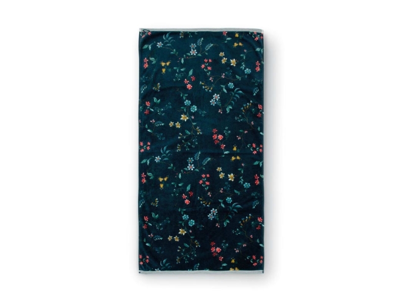 Pip Studio Les Fleurs Dark Blue 55X100