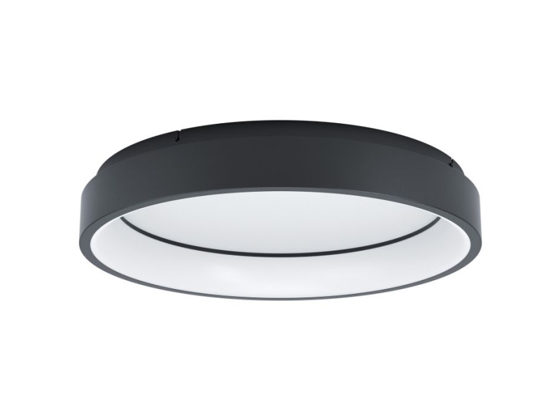 EGLO Marghera-Z, 4 lampor, 3120 LM, IP20, Svart, Vit | Belysning - Inomhusbelysning - Taklampa & Pendellampa | GameStuff