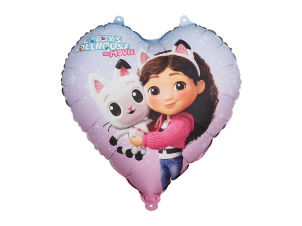 Gabby's Puppenhaus Herz Folienballon