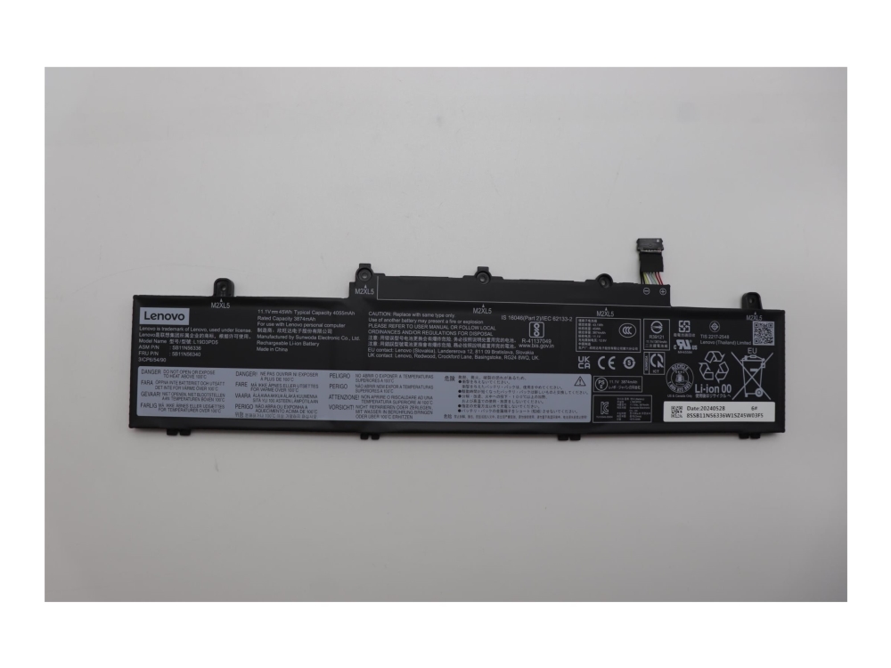 45Wh Lithium-Polymer-Akku
