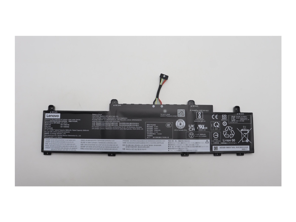 3-Cell 42Wh Lithium-Ion Internal Battery