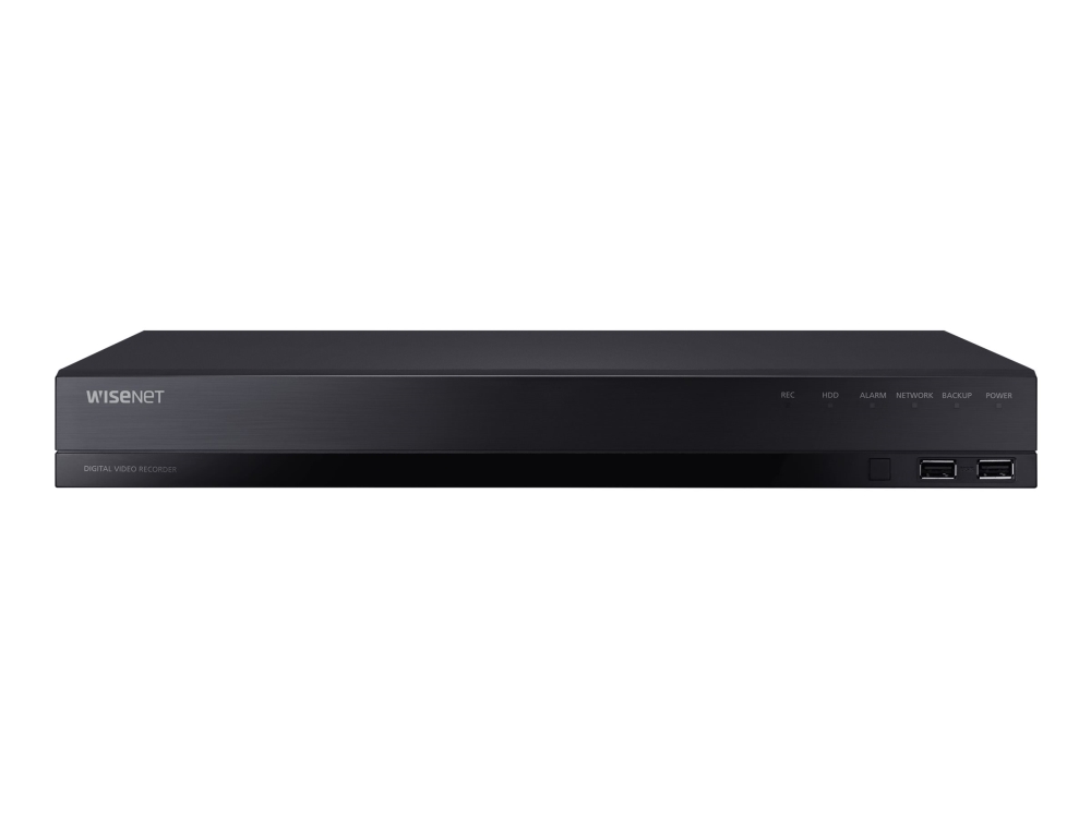 Hanwha Hrx-1634, Schwarz, 3840 X 2160 Pixel, H.264, H.265, M-Jpeg, 30 Fps, 12 Fps, 30 Fps