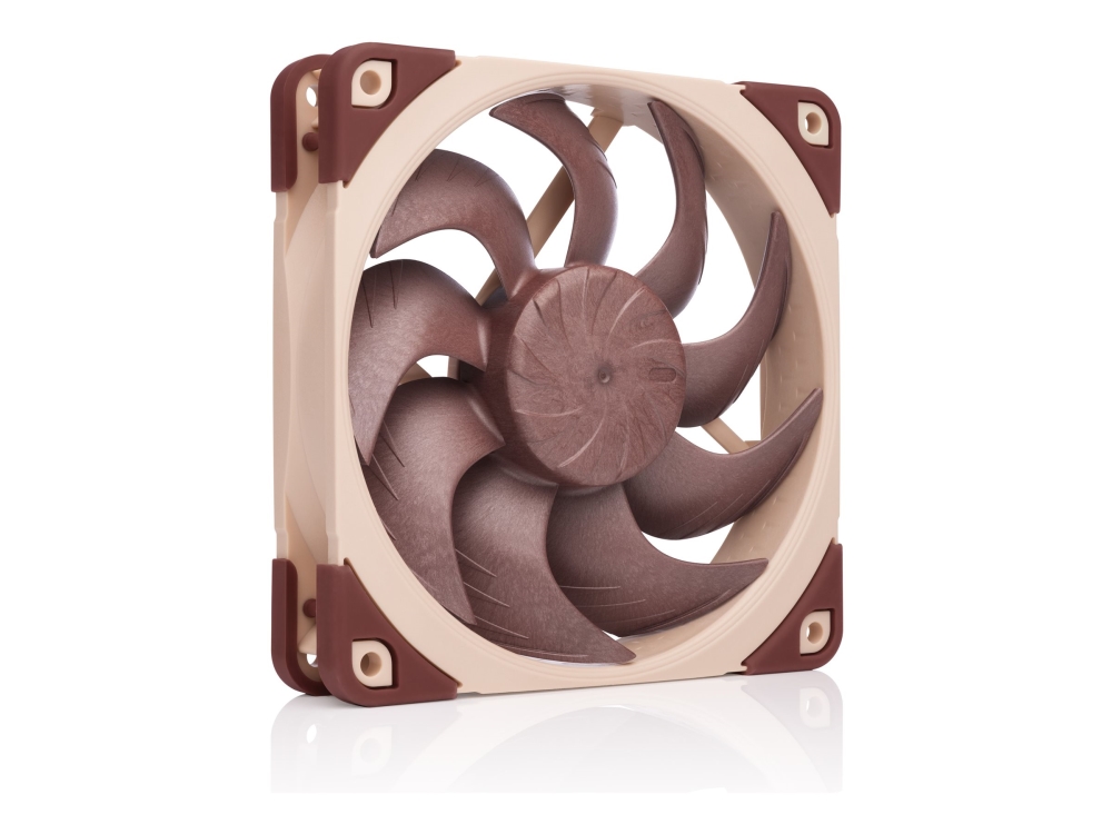 Noctua NF-A12x25 G2 LS-PWM - Lådfläkt - 120 mm - brun | Datorkomponenter - Datorchassin & Tilbeör - Chassi fläktar | GameStuff