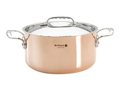 De Buyer Prima Matera, 5,3 L, Kupfer, Kupfer, Edelstahl, Edelstahl, Edelstahl, Edelstahl